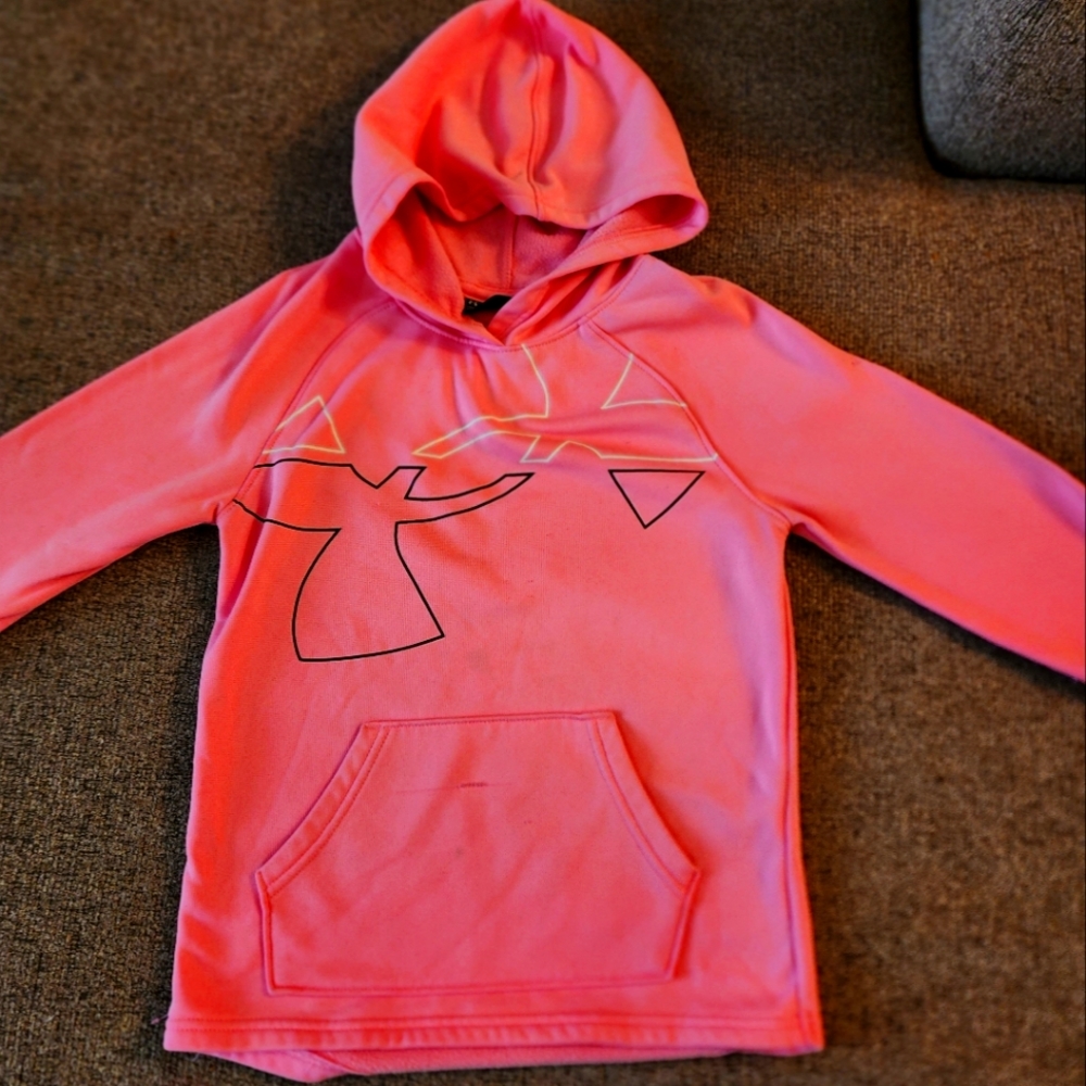 Youth small under armor hot pink